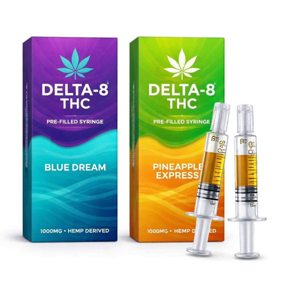 Delta-8 THC Syringe Boxes