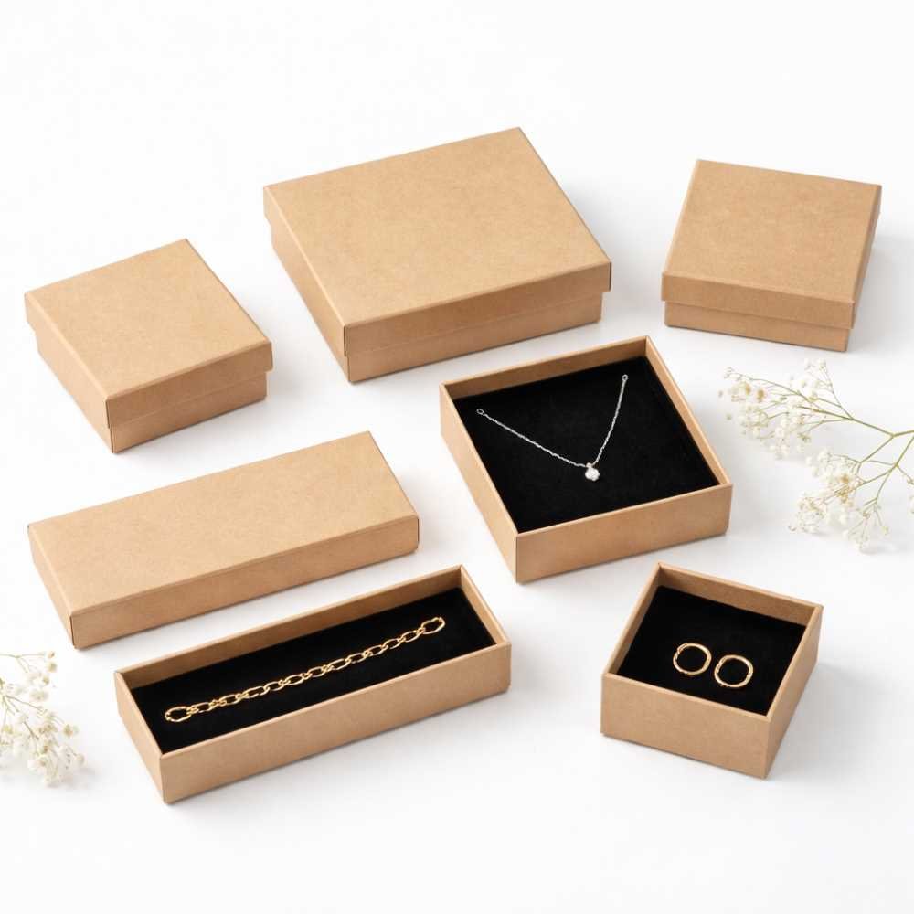 Kraft Jewelry Boxes