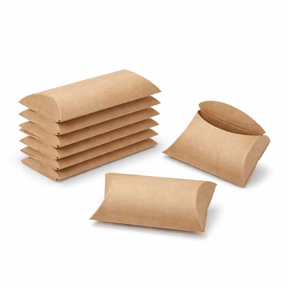 Kraft Pillow Boxes