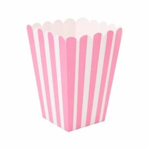 Pink Popcorn Boxes