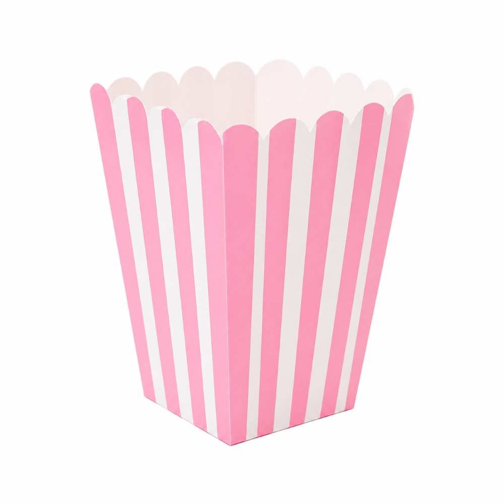 Pink Popcorn Boxes