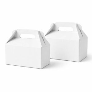 White Gable Boxes