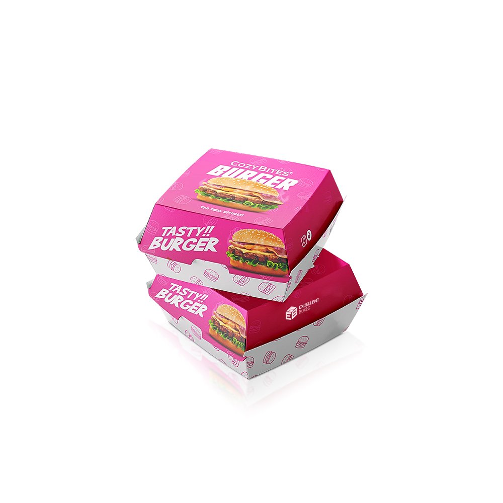 branded burger boxes
