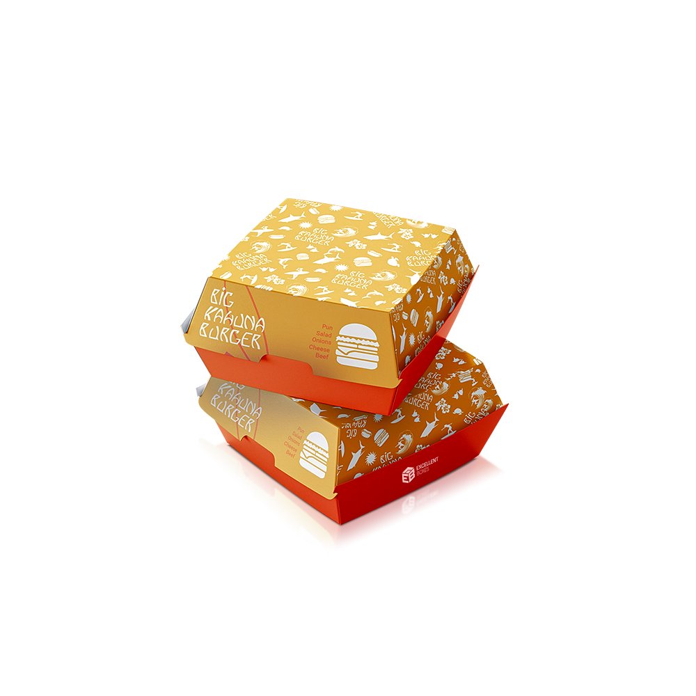 Paper burger box